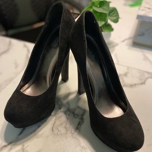 Charlotte Russe Suede Platform Heels
